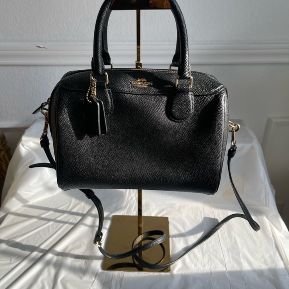 Coach Mini Bennett Satchel in black - Picture 1 of 8